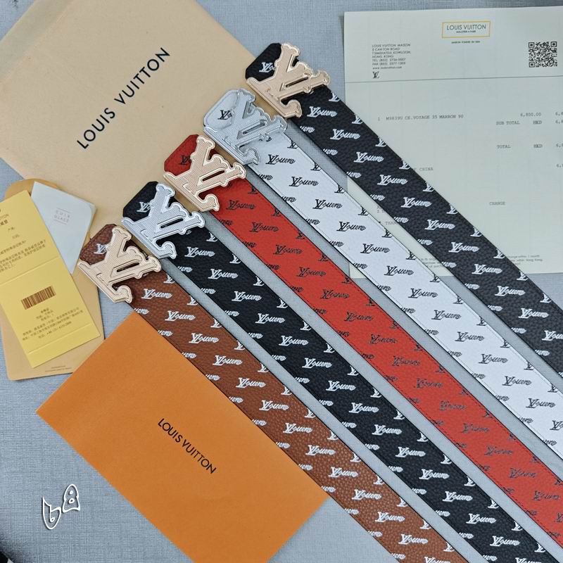 LV belt 38mmX90-125cm lb27